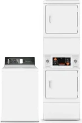 Side by Side Washer & Dryer Set